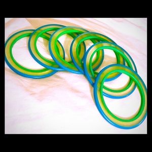 Vintage Lucite bracelets